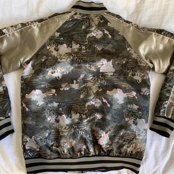 Vintage Members Only reversible bomber jacket - Picture 4 of 4